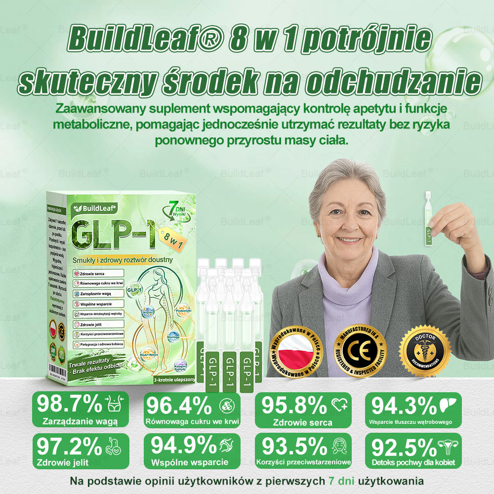 🎁 Zostało tylko 5 pudełek! Oferujemy dodatkowe 50% zniżki! Bądź zdrowy i w dobrej formie. Schudnij teraz i oszczędzaj na przyszły rok.